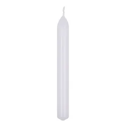 Świeca stołowa prosta DONAU HOME, 20x170 mm, 10 szt., biała