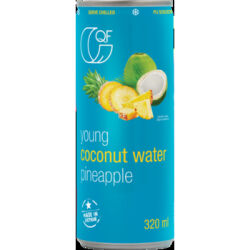 Quality Food Woda kokosowa z sokiem ananasowym 320ml SK