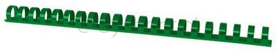 Office Products Grzbiety Do Bindowania A4, 19Mm (165 Kartek), 100 Szt., Zielone 