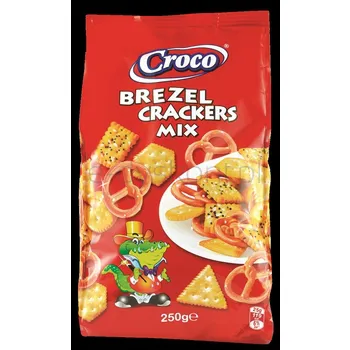 CROCO precle &amp krakersy MIX 250 g