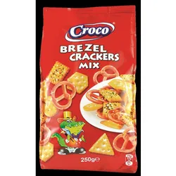 CROCO precle &amp krakersy MIX 250 g