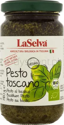 La Selva Pesto Z Bazylii Bio 180 G