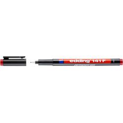 Edding Foliopis e-141 F 0,6mm, czerwony