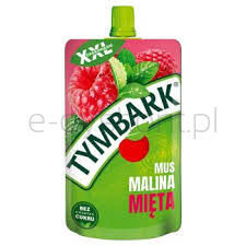 Tymbark Mus Malina Mięta 200g