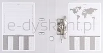 Basic-S Segregator Z Szyną, Pp, A4/75Mm, Różowy - 3
