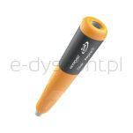 Keyroad Temperówka plastikowa z gumką Keyroad, średnica: 8mm, Wkład, blister - 5