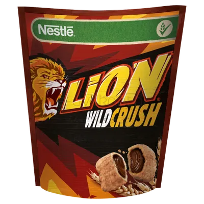 Nestle Płatki Lion Wild Crush 350G 