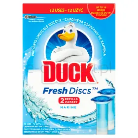 Duck Podwójny Zapas Do Toalety Fresh Discs O Zapachu Morskim 2X36Ml