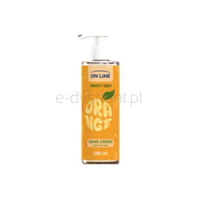 On Line Fruity shot Orange krem do rąk 190ml
