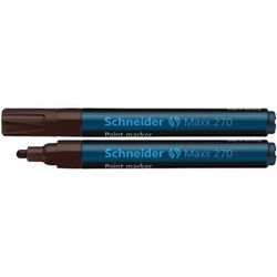 Schneider Marker olejowy Maxx 270, okrągły, 1-3mm, brązowy