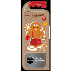 Aroma Car Odświeżacz Powietrza Do Samochodu Xmas Manny Boy Wiśnia
