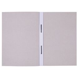 Skoroszyt OFFICE PRODUCTS Budget, karton, z oczkiem, nadruk, 1/1, A4, 250gsm, biały