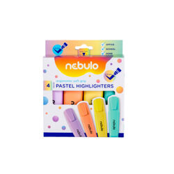 Nebulo Zakreślacz pastelowy 4 szt.