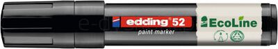 Marker olejowy na bazie wody e-52 EDDING EcoLine, 4-15mm, czarny