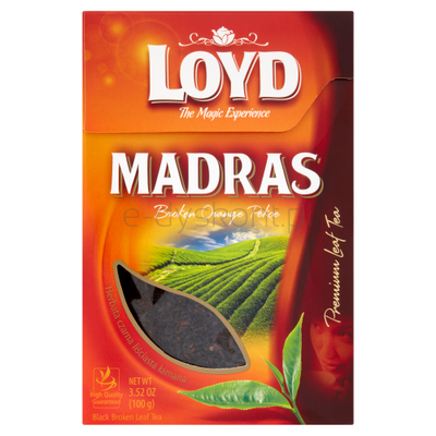 Loyd Herbata Madras Czarna Liściasta Łamana 100G