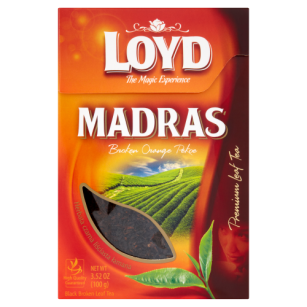Loyd Herbata Madras Czarna Liściasta Łamana 100G