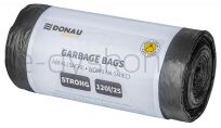 Donau Home Worki na śmieci mocne (LDPE), 120l, 25 szt., czarne - 3
