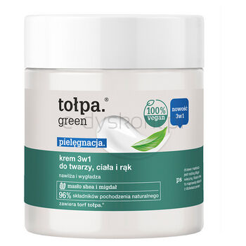 tołpa. green nawilżający krem do twarzy, ciała i rąk 250 ml