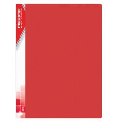 Office Products Teczka ofertowa PP, A4, 850mikr., 40 koszulek, czerwona
