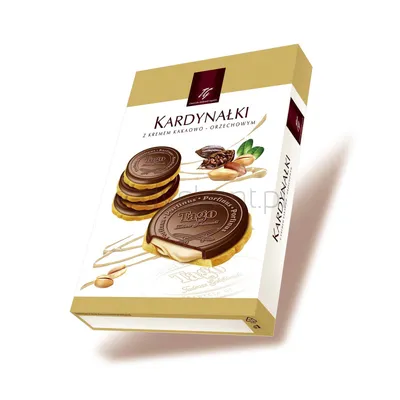 Tago Kardynałki Kakaowo-Orzechowe W Polewie 180G