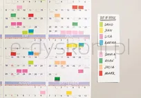 Post-It Zakładki Indeksujące (680-P5), zestaw promocyjny, 25,4x43,2mm, 3x50+ 2x50 GRATIS, mix kolorów - 4