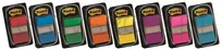 Post-It Zakładki Indeksujące (680-P5), zestaw promocyjny, 25,4x43,2mm, 3x50+ 2x50 GRATIS, mix kolorów - 9