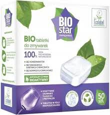 Biostar cleaning products tabletki do zmywarek 50 szt.