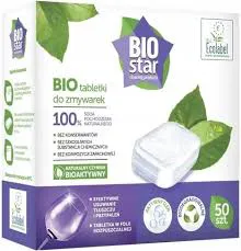 Biostar cleaning products tabletki do zmywarek 50 szt.