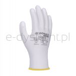 Donau Rękawice Safety Pu White, Kat. Ii, Rozm. 8, Białe - 2