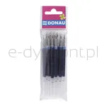 Donau Wkład Do Długopisu Automatycznego Żel. Z Wodoodpornym Tuszem 0,5Mm, 10Szt., Niebieski  - 2