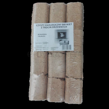 Czysty Ekologiczny Brykiet Ruf Z Trocin Drzewnych 10 Kg