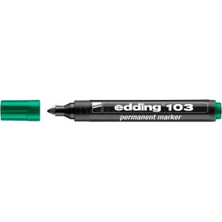 Edding Marker permanentny e-103 zielony