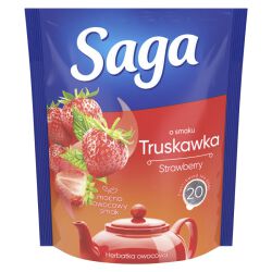 Saga Herbata truskawkowa, 20 torebek