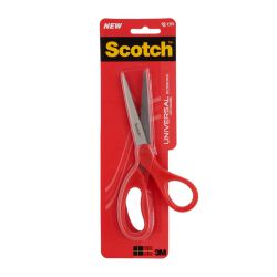 Scotch Nożyczki uniwersalne 18cm, czerwone