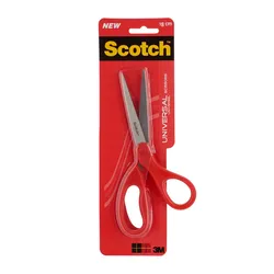 Nożyczki uniwersalne SCOTCH®, 18cm, czerwone