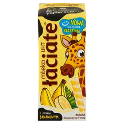 Łaciate Mleko UHT Smakowe Bananowe 200Ml