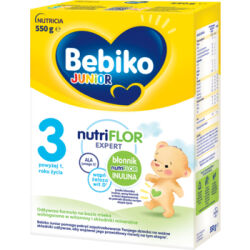 Bebiko Junior 3 Odżywcza formuła na bazie mleka dla małych dzieci powyżej 1. roku życia 550 g