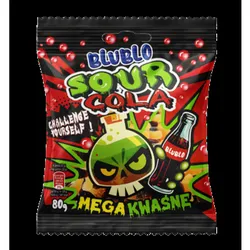 Blublo Żelki Sour Cola 80G