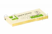 Q-Connect Bloczek Samoprzylepny 38X51Mm, 3X100 Kart., Jasnożółty - 6