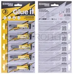 Klej błyskawiczny DONAU SAFETY Glue it, 3g, blister, transparentny - 5