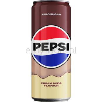 Pepsi Cream soda flavour puszka 330 ml SK
