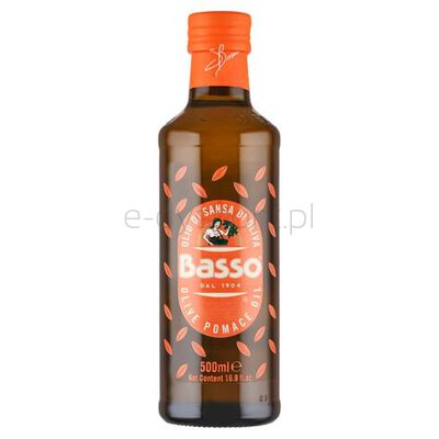 Oliwa Z Oliwek Basso Sansa 500 Ml Italmex