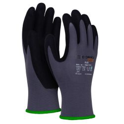 Donau Rękawice Safety Flex, Kat. Ii, Rozm. 11, Szare