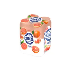 Łomża Radler Grejpfrut 20% soku puszka 400 ml