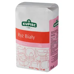Ryż Kupiec Biały 1 Kg Tb Papier