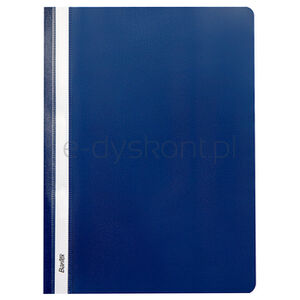 Bantex Skoroszyt Budget PP A4 z wąsami Standard granatowy