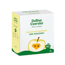 Dolina Czerska Sok Nfc Jabłkowy Antonówka 100%  3L