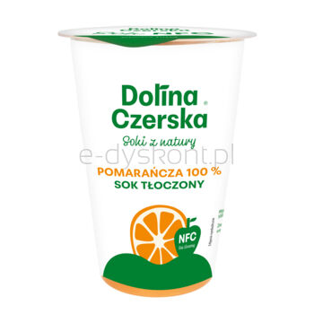 Sok NFC pomarańczowy 100% Dolina Czerska Kubeczek 200ml