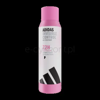 Adidas Antyperspirant W Sprayu Dla Kobiet Invisible Control Bez Białych Plam I Żółtych Śladów, 150 Ml
