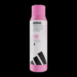 Adidas Antyperspirant W Sprayu Dla Kobiet Invisible Control Bez Białych Plam I Żółtych Śladów, 150 Ml